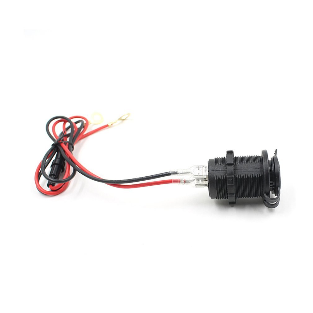Dual USB Hafen 12V Wasserdicht Motorrad Motorrad Ladegerät Adapter Netzteil Buchse für Telefon GPS MP4