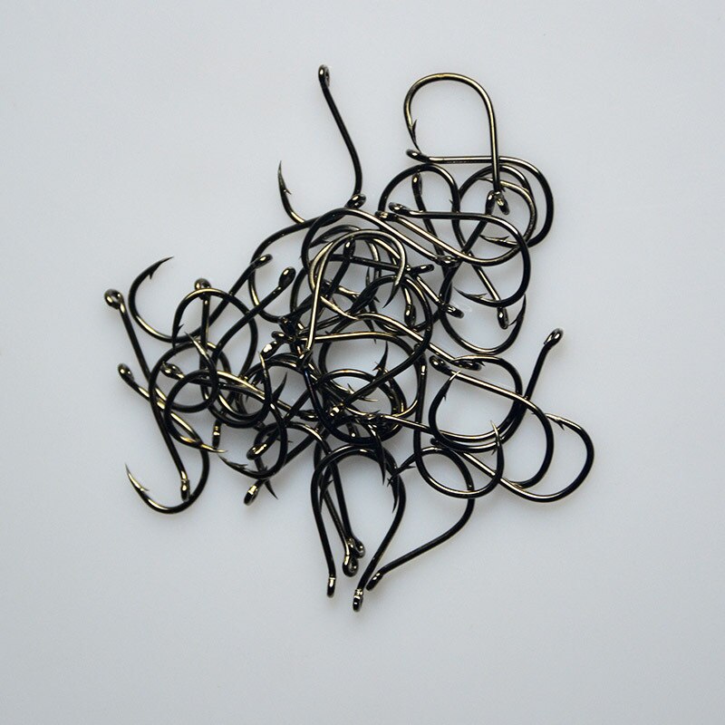 500 Stks/doos Mixed Size #3 ~ 12 Hoge Carbon Staal Karper Vissen Haken Vishaken Met Doos Visgerei Doos accessoires Gyh