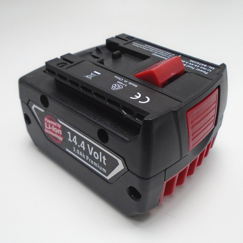 14.4V 5000mah Rechargeable Li-ion Battery cell pack for BOSCH cordless Electric drill screwdriver BAT607,BAT607G,BAT614,BAT614G