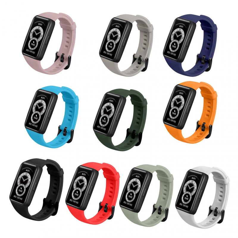 Band Voor Huawei Horloge Band 6 Voor Huawei Smart Horloge Armband 6 Band Met Tpu Zachte Beschermhoes Full Screen protector Case