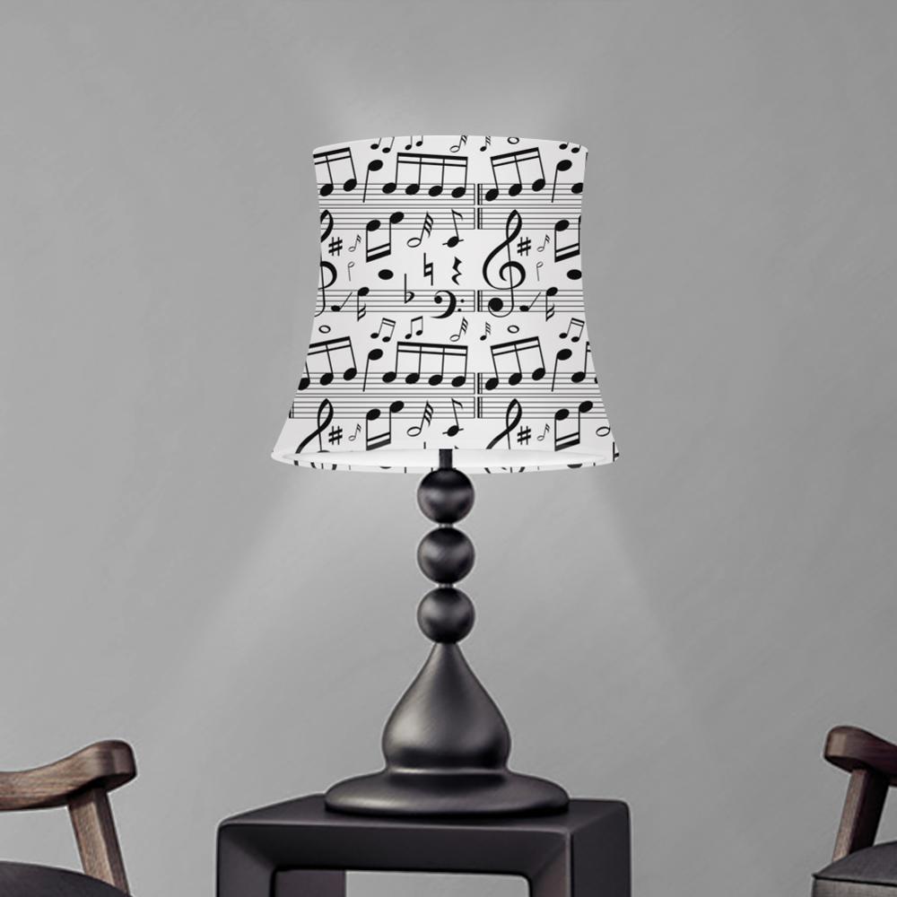 The Music Notes – abat-jour mural en tissu lavable, moderne, abat-jour de Table, de sol: YY3206HSS
