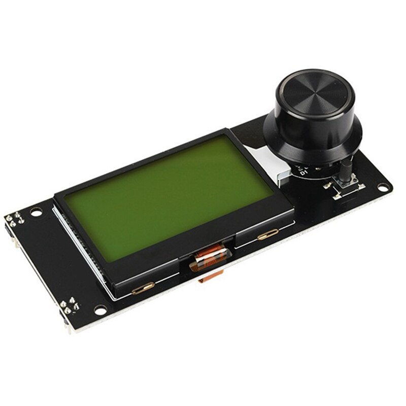 MINI12864 LCD Display Screen 5V For Marlin DIY With SD Card Holder, Print Accessories For Voron V2.4,RGB Backlight White