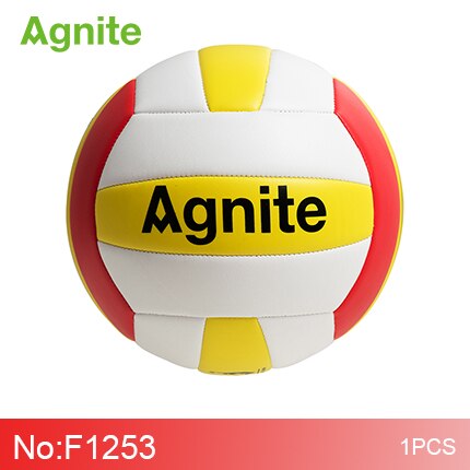 Agnite Volleyball - Professional No.1 Soft PVC - 21.5cm - Indoor/Outdoor Training & Competition: Default Title