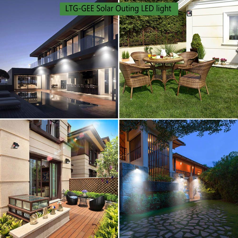 20 30 LED Solar Light Outdoor Solar Lamp PIR Motion Sensor Solar Panel Night Security Wall Light Garden Yard Path Waterproof