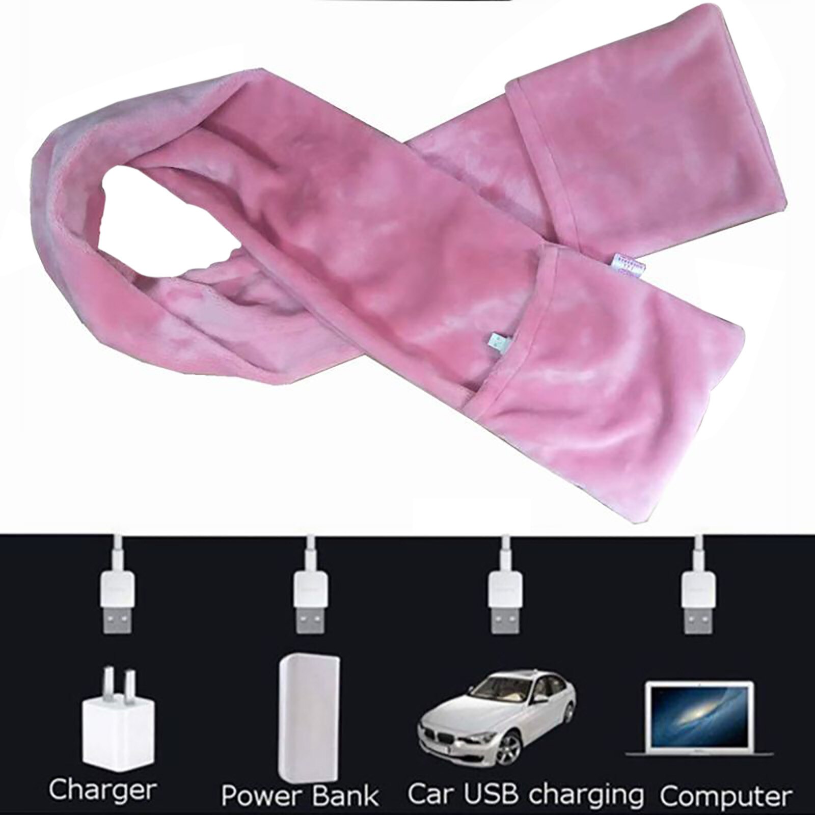 USB Heating Scarf Heating Shawl Scarf Cold Protection Products Heating Products Heating Scarf blanket winter
