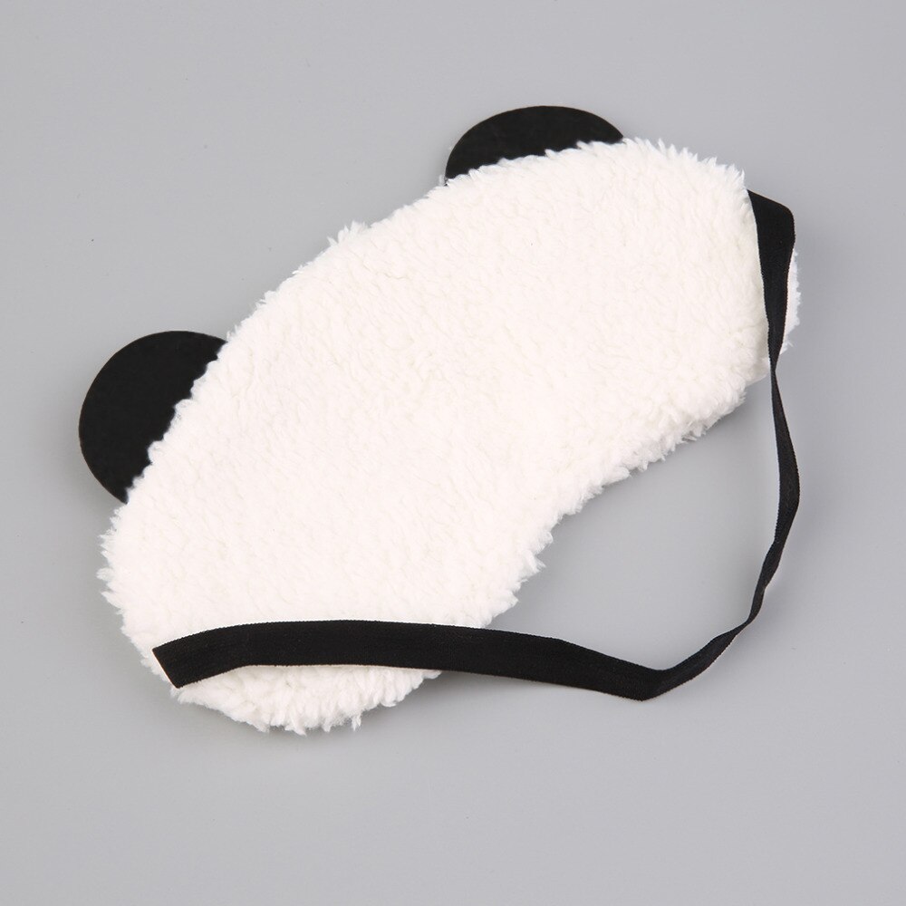 1 st söt panda sovande ansikte ögonmask ögonbindel skugga reser sömn ögonhjälp 4 typer