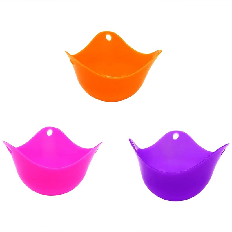Non-toxic High Temperature Resistant Silicone Egg Boiler Silicone Egg Steamer Silicone Egg Tray DWH5