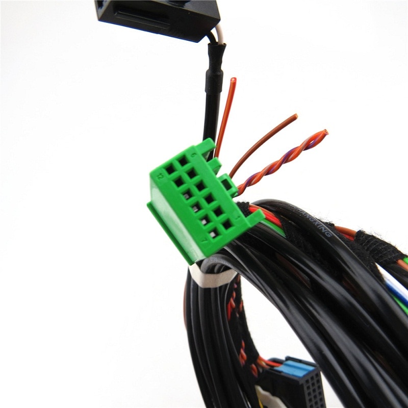 Auto Bluetooth Kabelboom Bedrading Met Microfoon Voor 9W2 RCD510 RNS510 Passat B6 B7 Golf 5 MK5 6 MK6 Tiguan touran Polo Eos