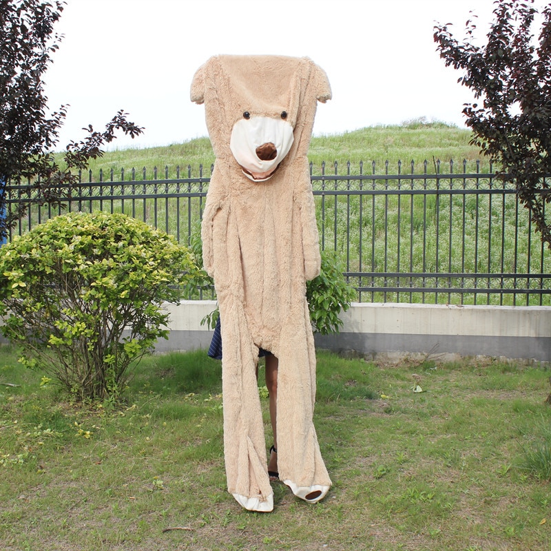 1pc Huge Size 260cm America Giant Teddy Bear Plush Toys Soft Teddy Bear
