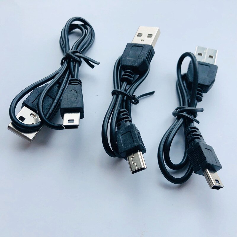 1pc 80cm USB 2.0 Male A To Mini B 5-pin Charging Cable for Digital Cameras for MP3 / MP4 Player USB Data Charger Cable