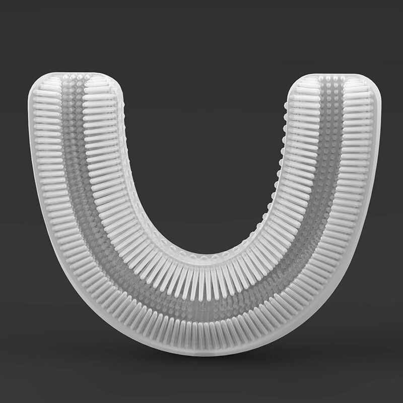Electric Toothbrush U-Shaped Soft Silicone Replacement Brush Head Electric Toothbrush Accessories