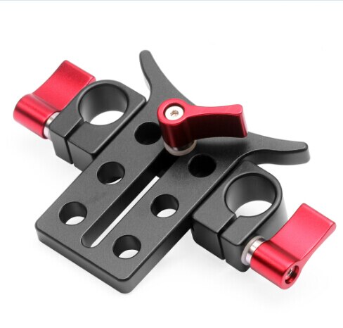 15 MILLIMETRI Teleobiettivo Lens Staffa di Supporto Del Supporto Adattatore 5D3 5D2 Fotografia REFLEX Kit: Red