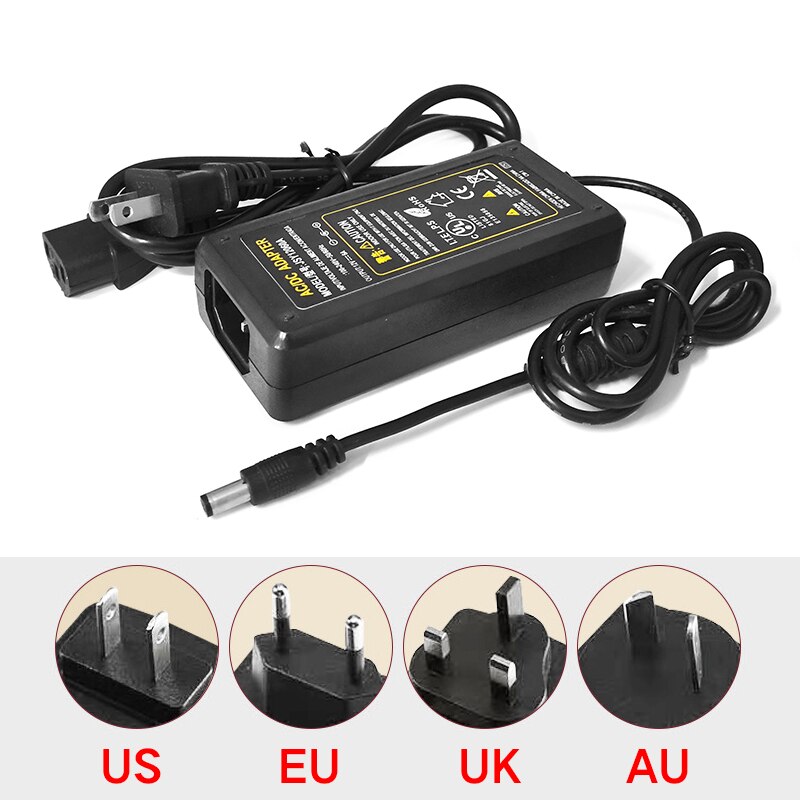 24V 2A Netzteil Adapter - Universell Für Elektronik Mit EU-Stecker