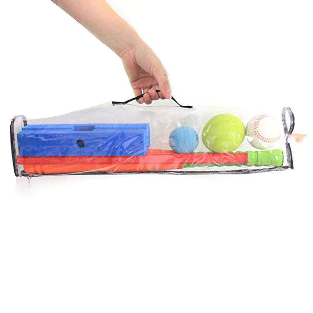 Ensemble de balle en T en mousse souple pour enfants, jouet, 8 balles de différentes couleurs, sac d'organisation inclus pour les enfants de plus de 1 an