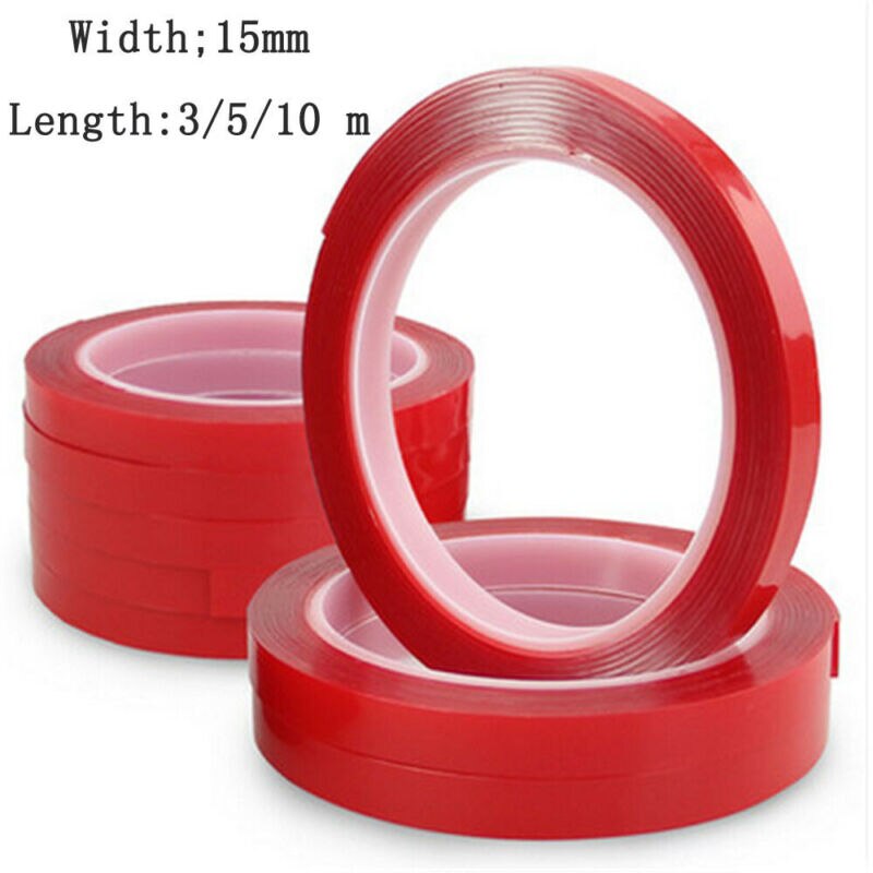 Cinta eléctrica adhesiva de doble cara de 15mm cinta de alta temperatura para teléfono celular, cinta para pantalla LCD, a prueba de moho para Cocina