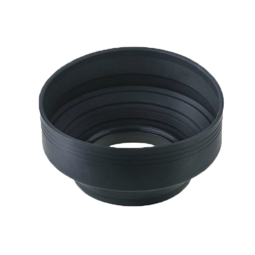 62 millimetri 3-in-1 3-Stage Pieghevole Lens Hood in Gomma per Tutte Le fotocamere digitali