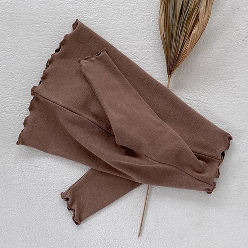 Melario z długim rękawem dzieci T koszula dziewczyny maluch niemowlę odzież dla dzieci zwykły koszulki topy koszulki koszula ubrania dla dzieci: AH4722 brązowy / 24 m