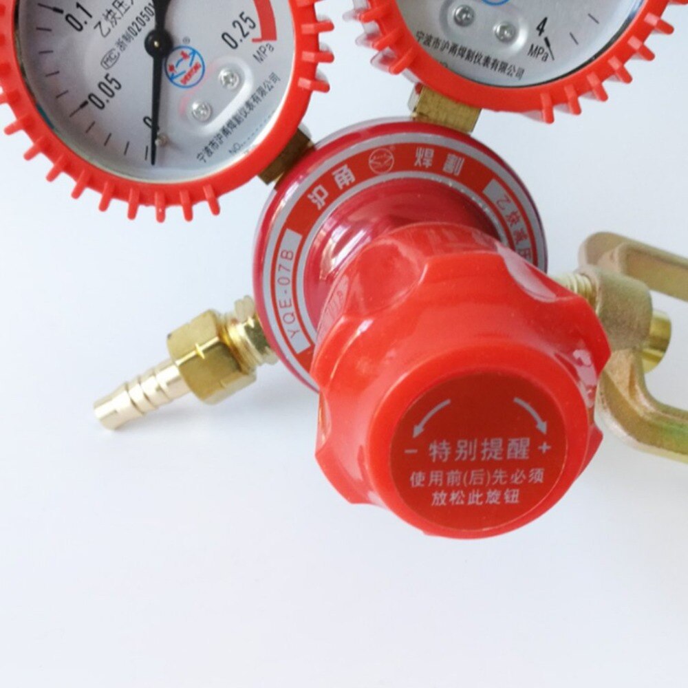 Acetylene Meter Acetylene Pressure Reducing Valve Acetylene Pressure Reducing Valve Acetylene meter decompression