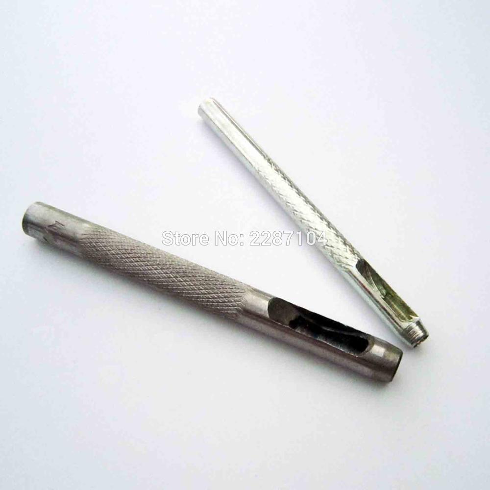 Steel Round Hole Punch Tool Gasket Hollow Cutter Puncher For Leather Craft Belt Bag Popper Rivet Leathercraft DIY