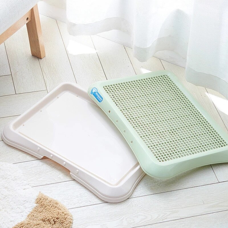 Portable Pet Toilet Training plastic Training Potty Dog Mat Tray Toilet Training Urinary Trainer Pet Clean Supplies