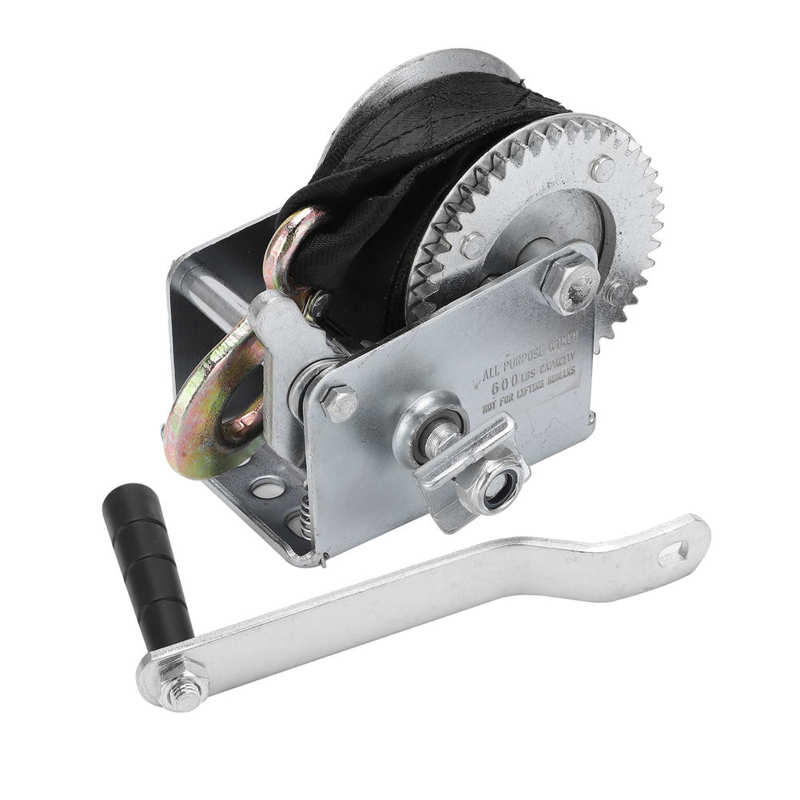 Hand Winch Portable Hand Crank Winch with Wide Range Of Applications for ATV Boat Trailer Truck Car