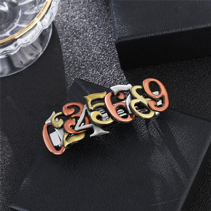 Holiday tematyczne brązowy Steampunk spinki do włosów/szpilki/szt., akcesoria do włosów, 80mm-francuskie grube włosy Barrette ważki/słoń/kot