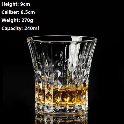 Verre à whisky carré en cristal, pour la maison, Bar, bière, eau et fête, hôtel, verres de mariage, , verres à boisson: O