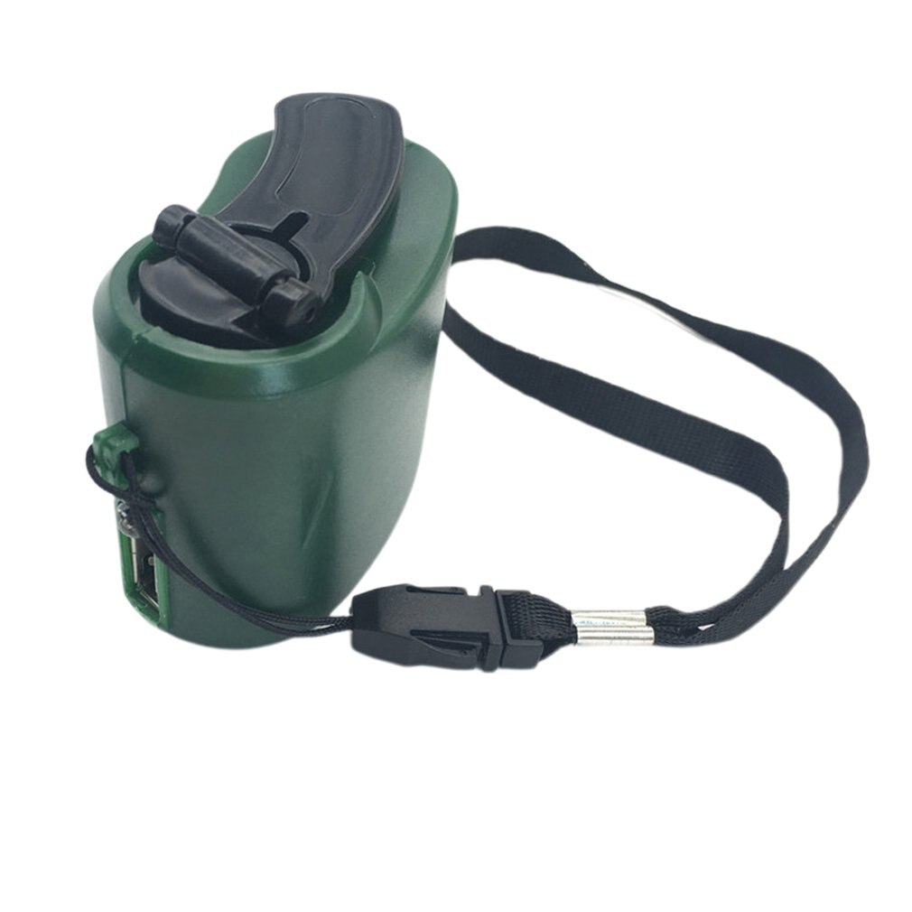 Mobile Phone Emergency Power USB Hand Crank Charger Electric Generator Universal Mobile Charge Hand Dynamo Charging: 2