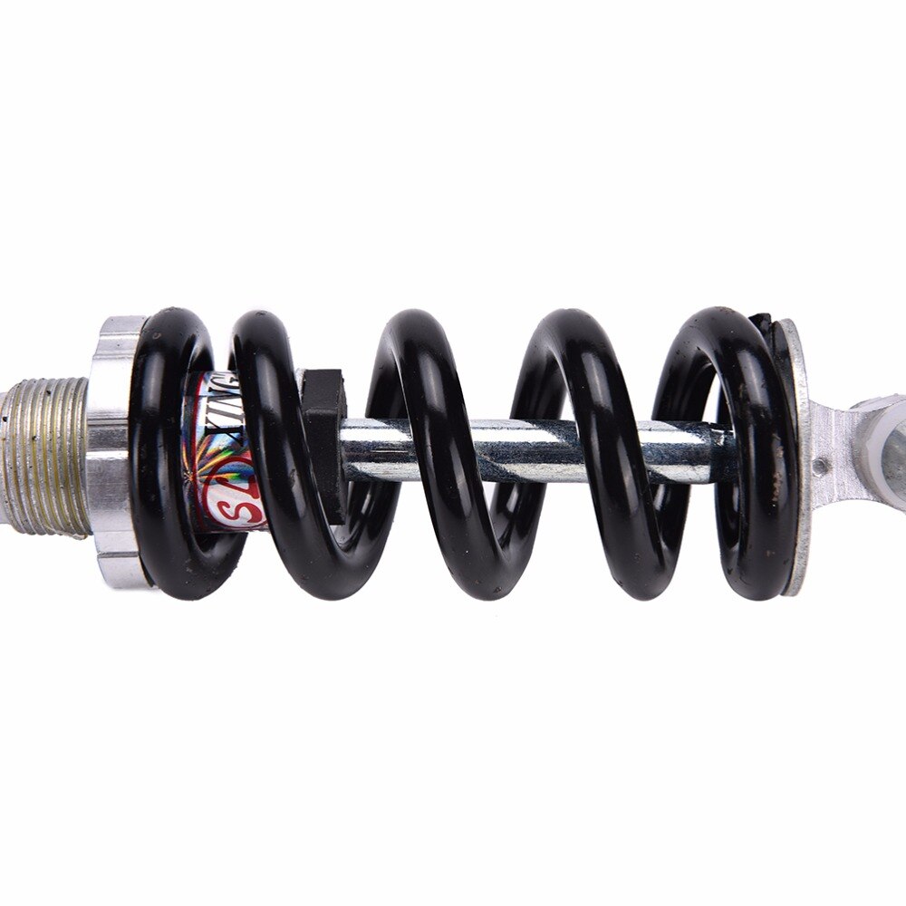 Uds bicicleta suspensión trasera Shock MTB bicicleta de montaña amortiguadores traseros amortiguador parachoques de ciclismo piezas con resortes