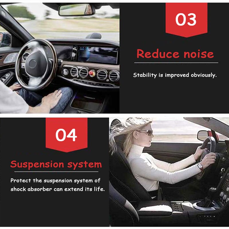 2 Pcs Rode Kleur Auto Styling Auto Schokdemperveer Bumper Power Buffers Een/Een Plus/B/ B Plus/C/D/E/Type Springs Bumpers Kussen