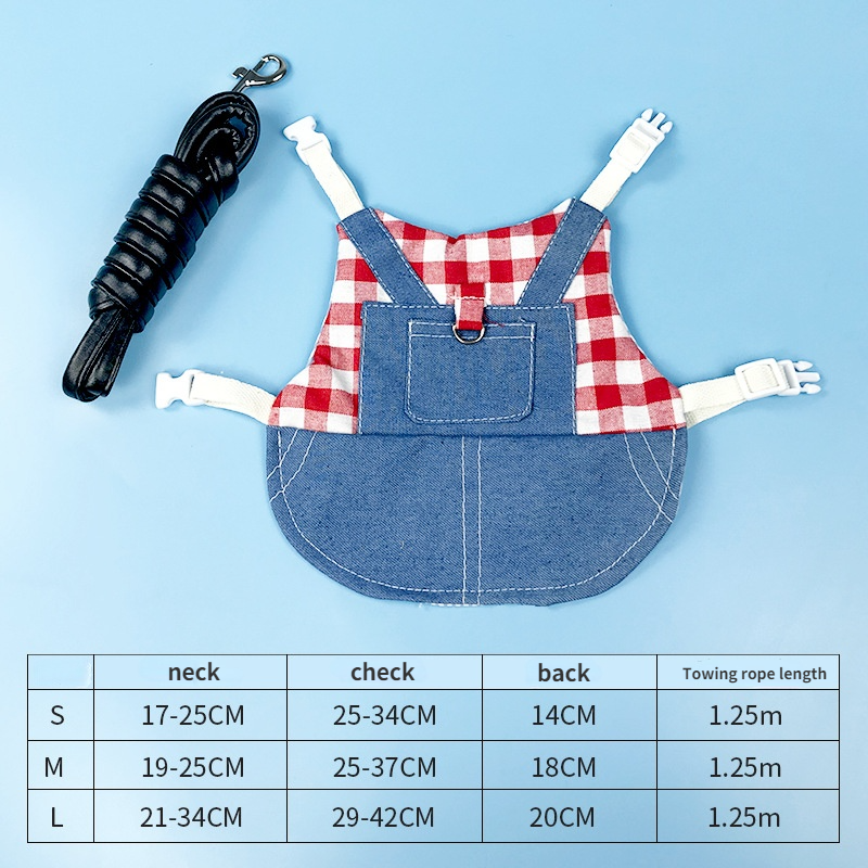 Vêtements pour animaux de compagnie lapin, harnais, laisses, cochon d&#39;inde, gilet, veste en denim, chapeau de sport, manteau pour lapin furet hamster