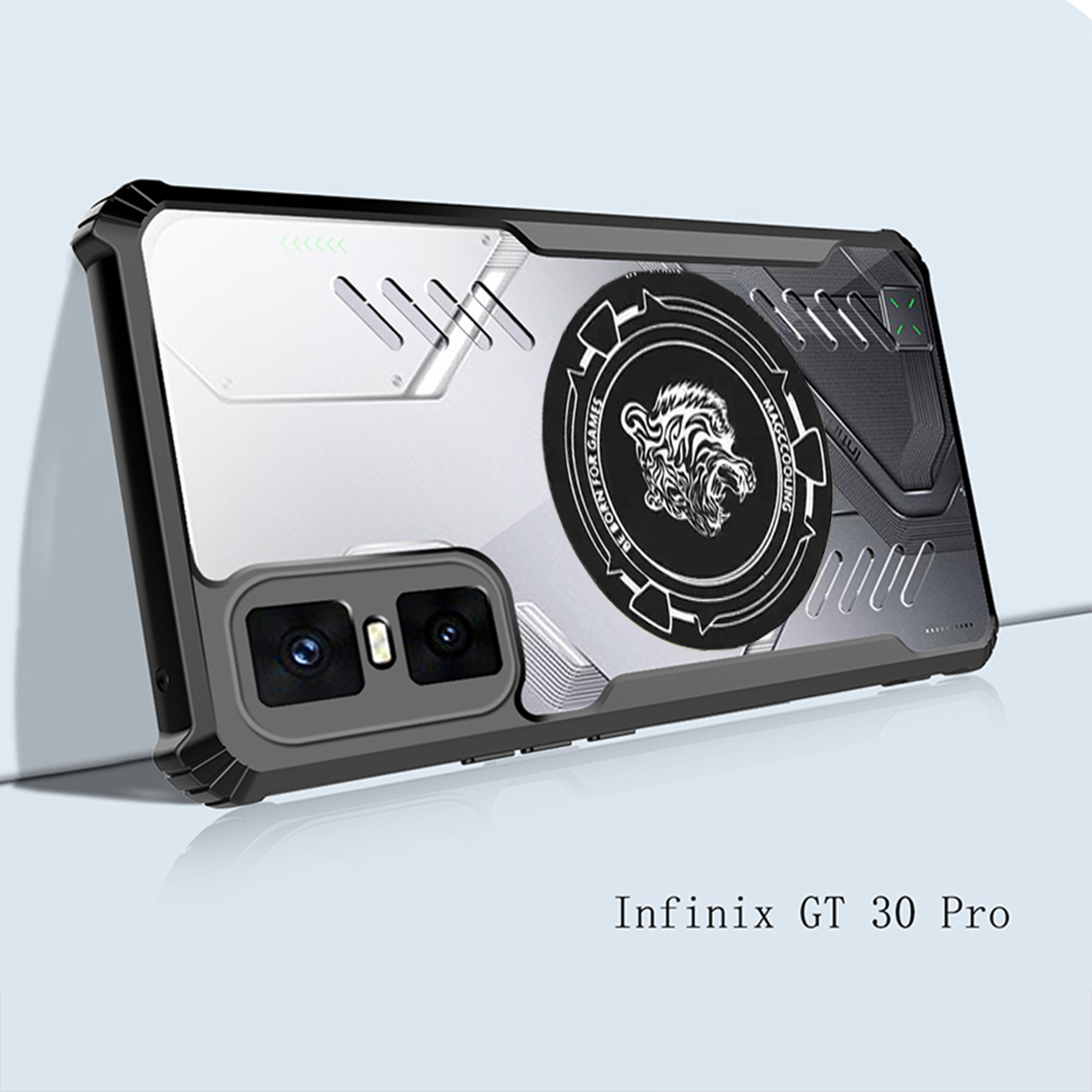 Para infinix GT 30 Pro funda grafeno disipación de calor protectora anticaídas Esports para infinix GT 20 10 Pro cubierta NO.04