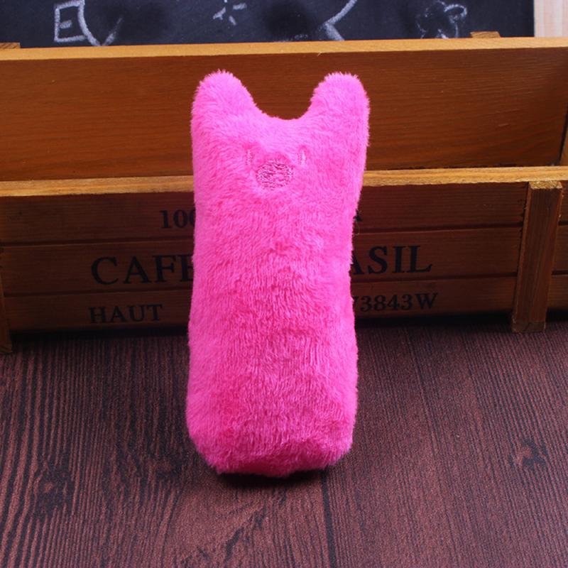 Gato de juguete de felpa corto divertido juguete interactivo gato loco gatitos y mascotas juguete de masticar dientes de amolar Catnip juguetes para gatos: B