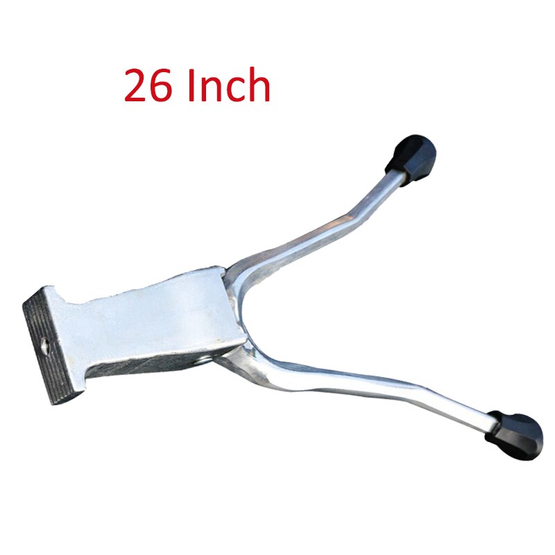 20" 24" 26 700C Bike Kickstand Double Legs Support Stand Bicycle Stand Bequille Velo Soporte Bicicleta Bicycle Kickstand: 26 Inch Sliver