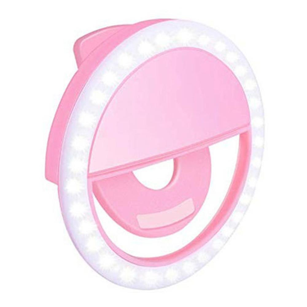 Universal- LED Selfie Ring Füllen Licht Dimmbare Handy, Mobiltelefon USB LED Ring Lampe Beleuchtung Leucht Ring Clip Für Alle Handys