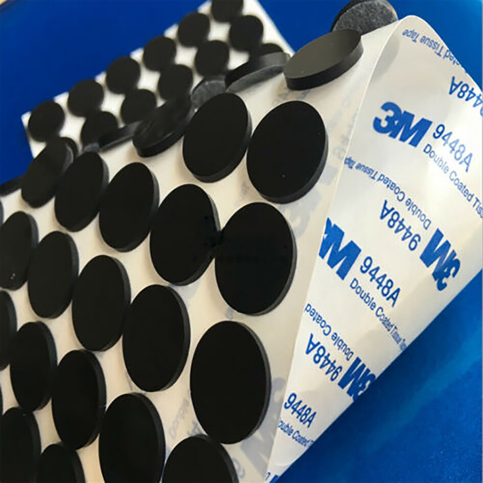 10Stck Φ 4,5-20mm Selbst Klebe Runde Silikon Gummi Füße Pad Möbel Schrank Tür Dämpfer Stoßstangen Anti-kollision Anti-Unterhose