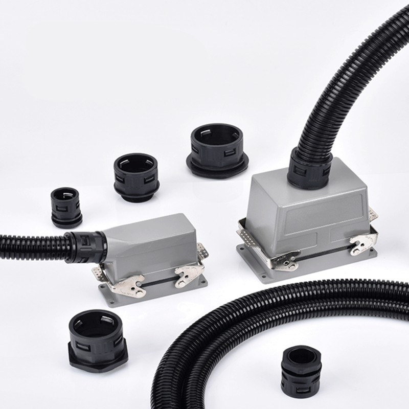 HDC-HE4 6 10 16 20 24 32 48 Core Pin 16A Rectangular Heavy Duty Connector Waterproof Aviation Plug Top And Side Line Connector