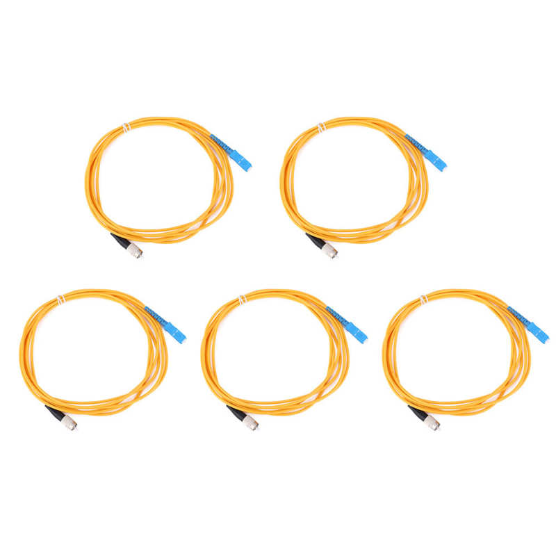 Optical Fiber Cable SC/PC- FC/PC Fiber Jumper Broadband Connection Computer Electronic Equipment Internet Connection