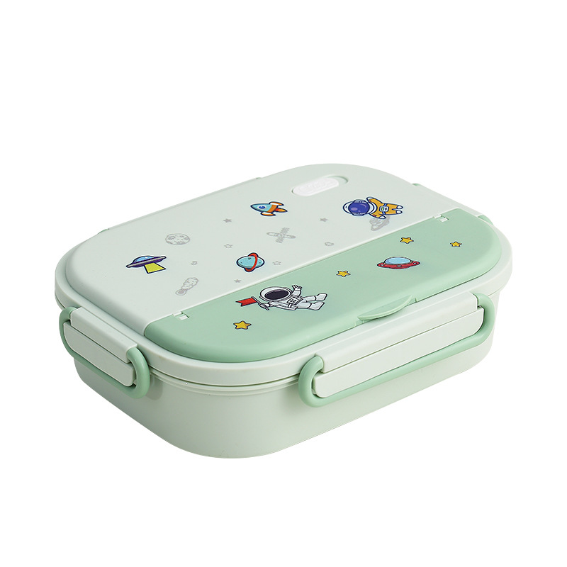 PizzAthome 316 Stainless Steel Lunch Box Food Grade Bento Box for Kids Adult Stackable 2 Layer Containers Leakproof Lunch Box