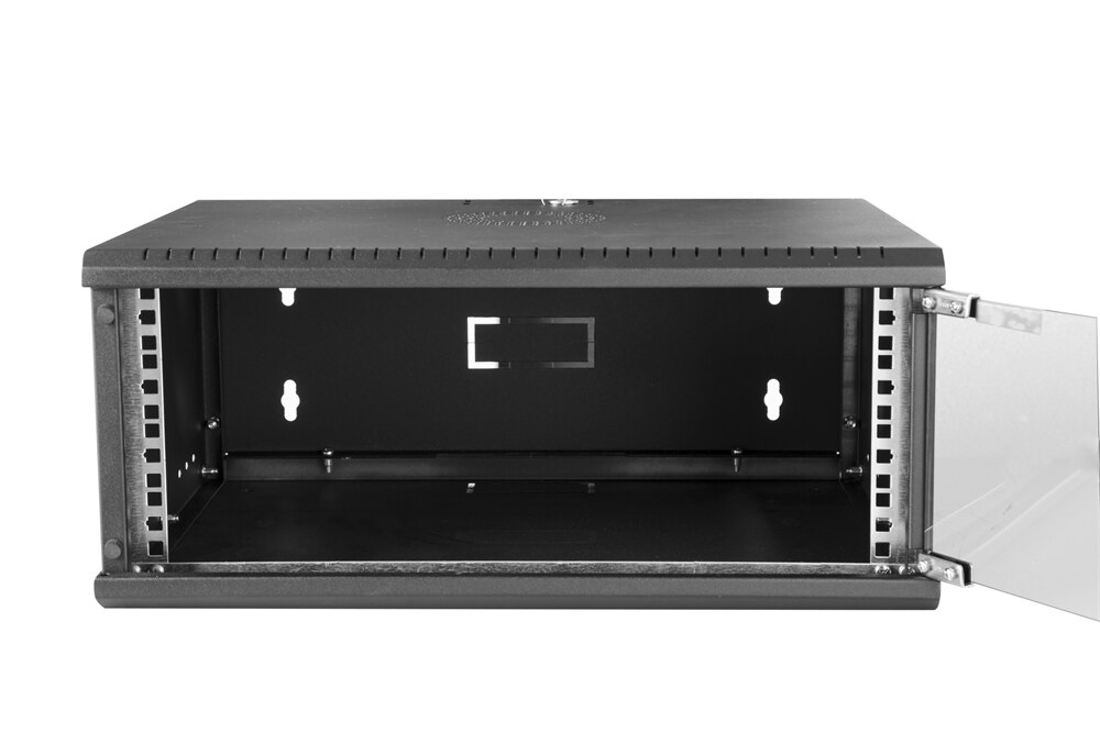 4U 19 "400mm Soft Series Wall Mount Rack Cabinet - BLACK