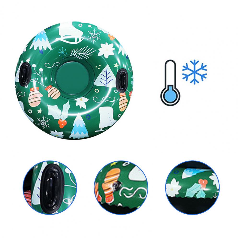 Tube de luge gonflable en PVC épais, Durable, avec zone de charge accrue, pour enfants
