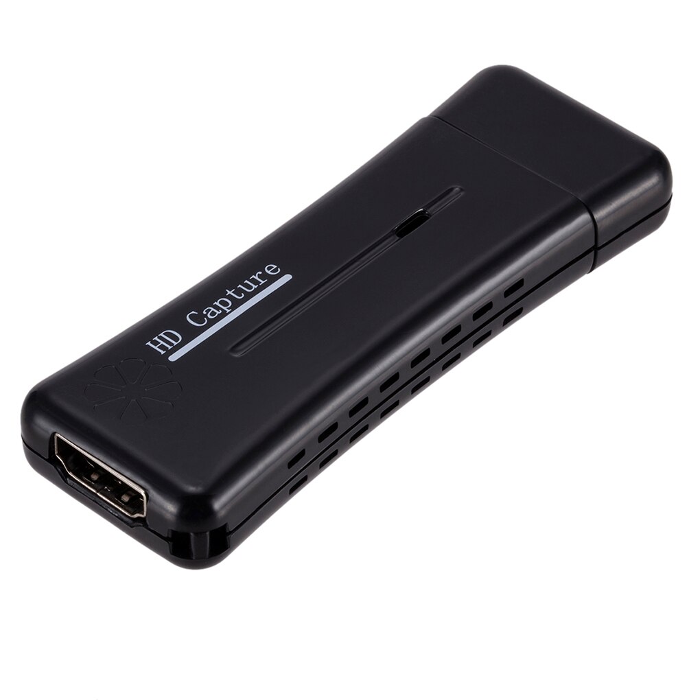 1080p usb 2.0 hd video capture-kort bärbart  hd 1- vägs datorspel video mini capture-kort