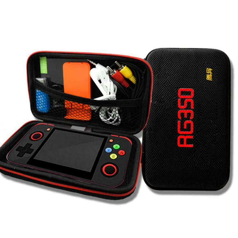 Cover Portable Protective Game Console Bag Retro With Lanyard Carrying Case Hard EVA Storage Travel Waterproof Handbag For RG350