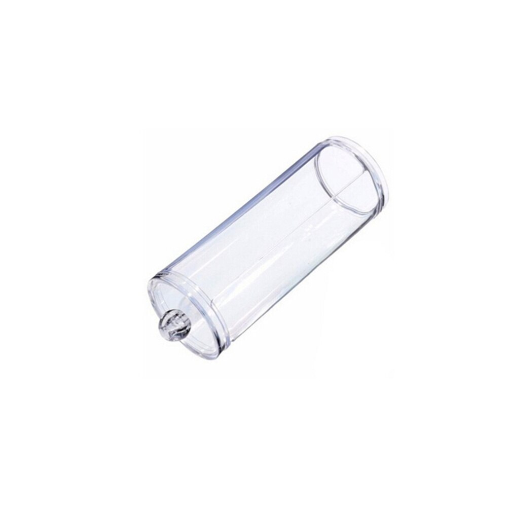 Transparante make-up organizers ronde cosmetische opbergers wattenschijfjes houder