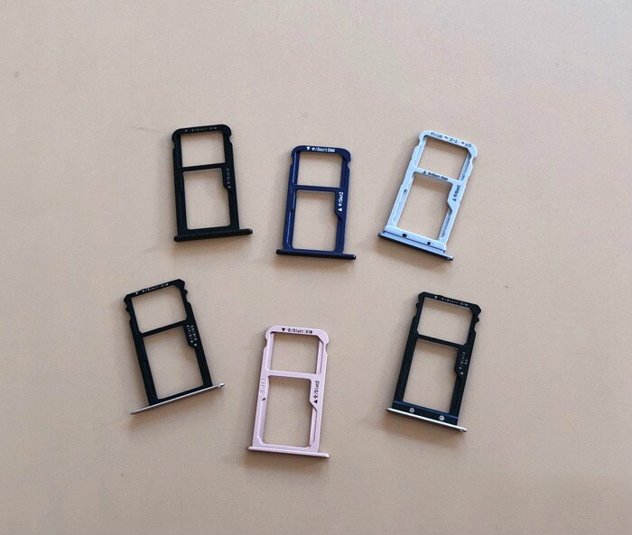 For Huawei honor 7 8 9 SIM Card Tray Holder Carrier Nano Card Tray Slot Holder