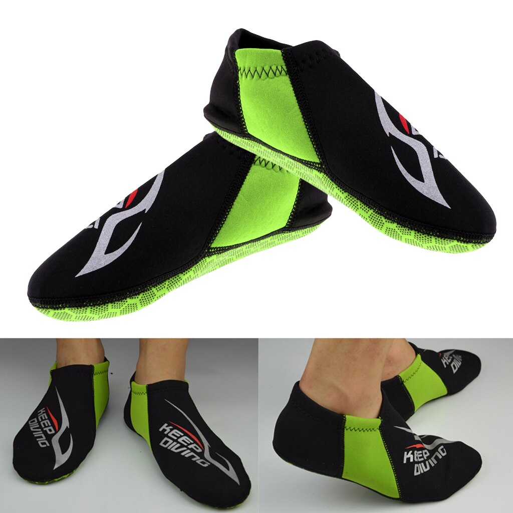 3mm Neoprene Socks - Keep Warm & Prevent Scratch for Scuba Diving, Snorkeling, Swimming & Water Sports