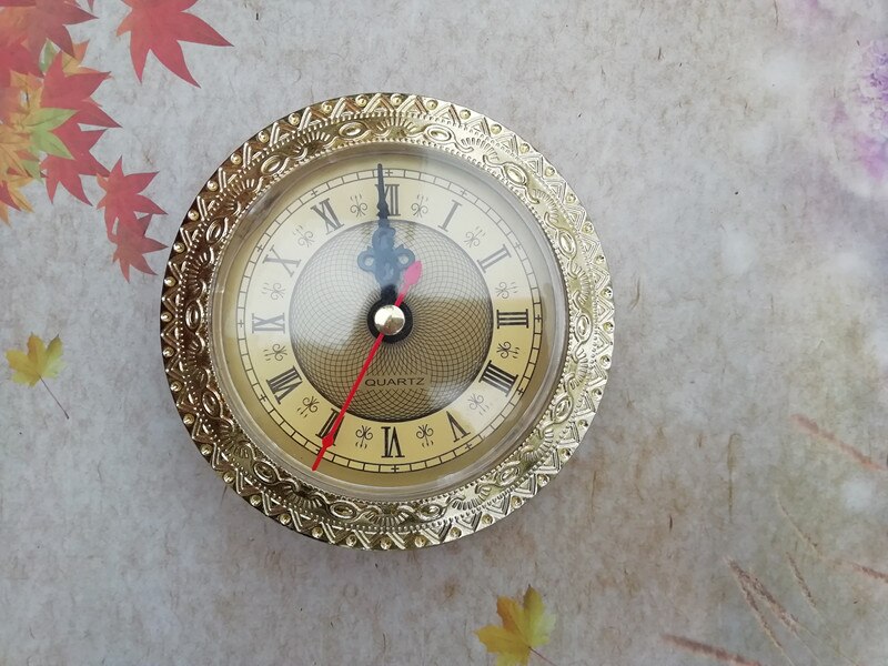 1 Piece 92MM Built - in Clock DIY Quartz Insert Clock Head DIY Desk Clock Replacement Kits