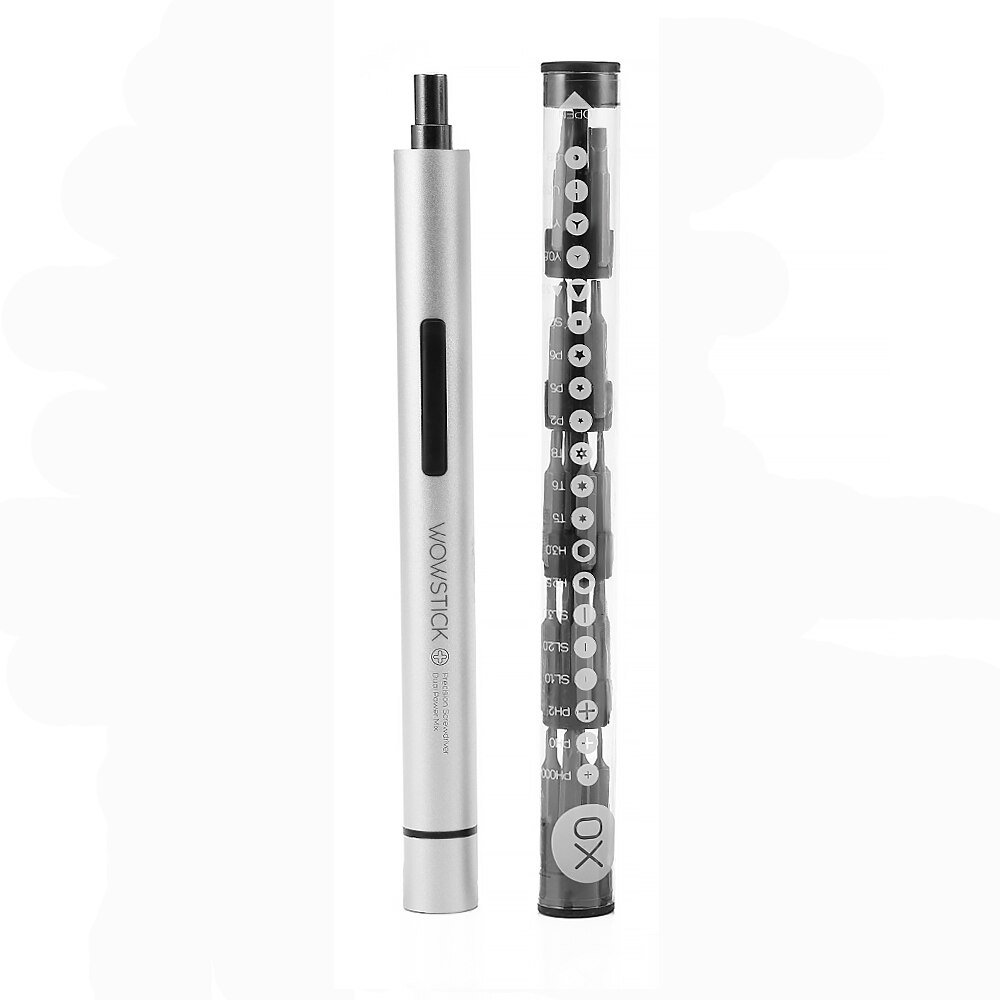 Wowstick – tournevis électrique sans fil en alliage d'aluminium, Kit d'outils de réparation pour le bricolage