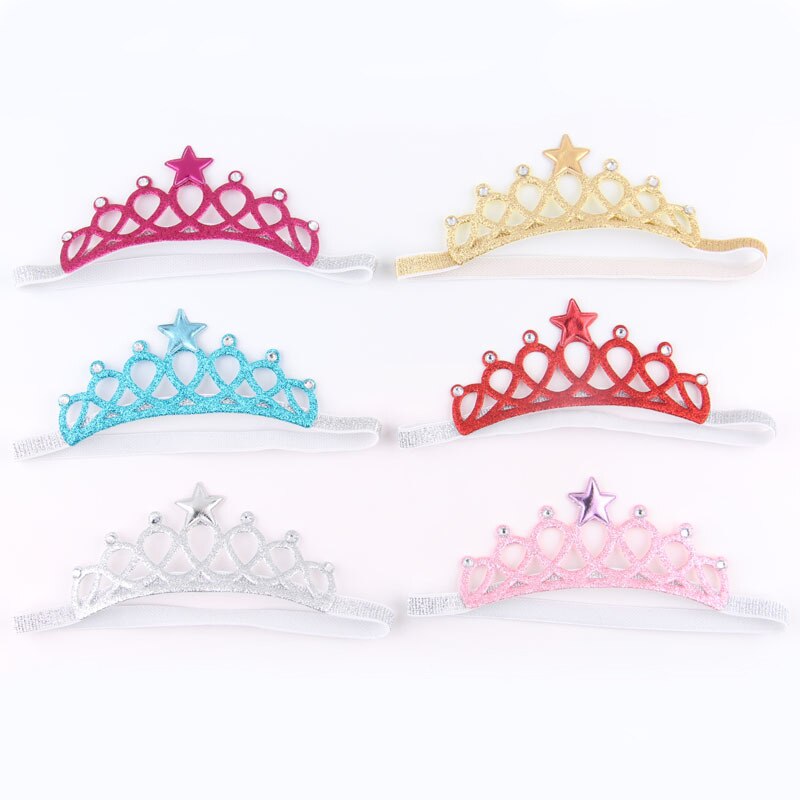 BalleenShiny Baby Rose Flower Crown Headband Colorful Lovely Children Kids Birthday Hair Band Photo Prop Hair Accessories