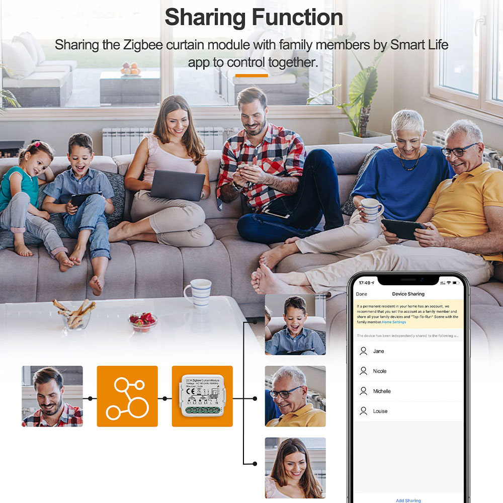 Tuya ZigBee3.0 Modulo interruttore intelligente per tende per tende a rullo Motore elettrico per otturatore 1/2 Gang Funziona con Alexa Google Home